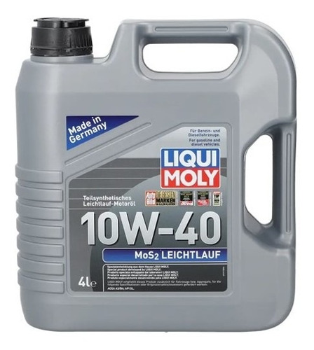 Aceite Liqui Moly 10w40 Mazda Rx8 03/11 1.3l