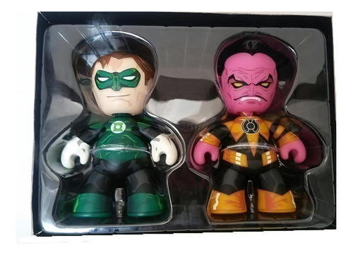 Linterna Verde Y Sinestro Dc Universe Mez-itz Mezco Figura