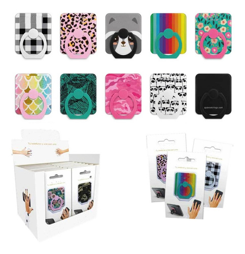 Imagen 5 de 10 de 20 Anillo Selfie Soporte Escritorio Celular Tablet Universal