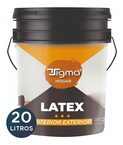 Latex Interior Exterior Pintura Cubritiva 20l