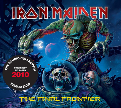 Cd Iron Maiden - The Final Frontier (2010) - Remastered