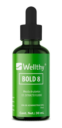 Wellthy Bold 8 Extracto Fluido De Mezcla De Plantas 30ml Loc