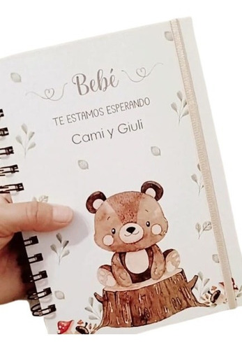 Agenda De Embarazo + Sobre De Pvc 