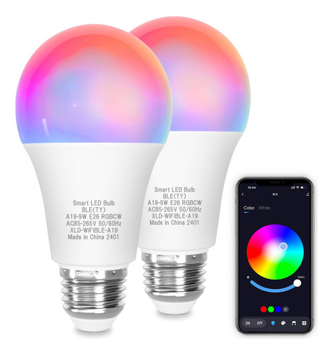 Oraluce Bombilla Led Inteligente Bluetooth, Configuracion De