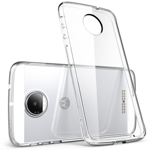 Case Moto Z Tpu Y Pc Alta Resistencia Transparente