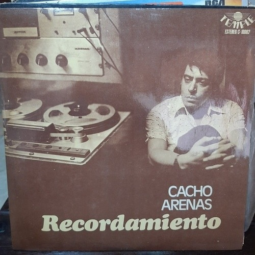 Vinilo Cacho Arenas Recordamiento + Insert F3