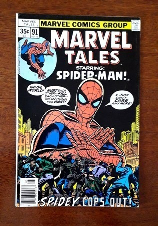 O Homem Aranha-marvel Tales 91-marvel-usa-1978 -desenhos De John Romita