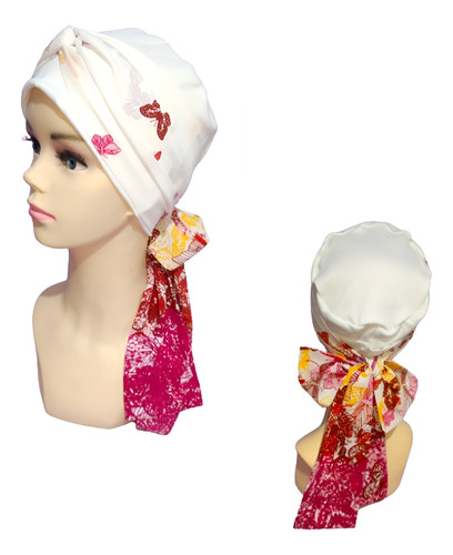 Turbante Para Mujer Oncológico Con Banda Elegante, Tyamia