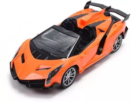 Carrinho Controle Remoto Lamborghini Conv Recarregável 1:16