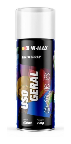 Verniz Spray Incolor Multiuso Wurh W-max 400ml 250gl