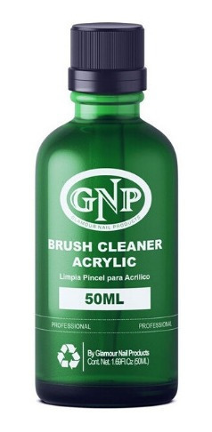 Gnp - Limpia Pincel De Acrilico Profesional - 50 Ml