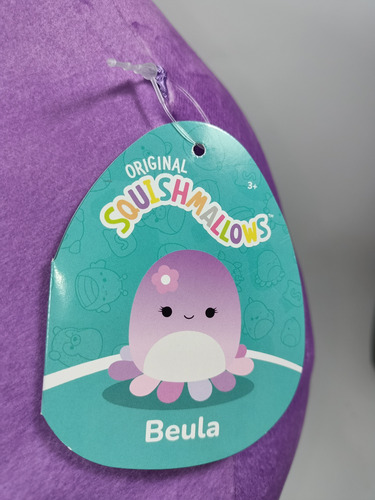 Peluche Grande Squishmallows Pulpo Beula 40 Cms Envío Gratis