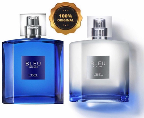 Bleu Intense + Bleu Glacial  Lbel 100% Originales