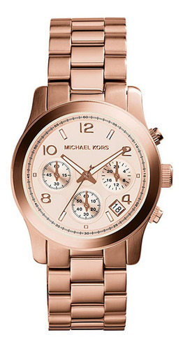 Reloj Michael Kors Runway Mk5128 De Acero Inox. P/mujer Dama
