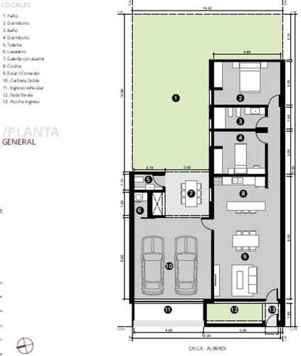 Imagen 7 de 7 de Casa Llave En Mano 2 Dormitorios - Zona Centro