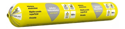 Sellador Poliuretánico Flex Pu Weber Gris  600 Ml - Mm