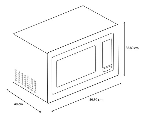 Horno De Microondas Io Mabe Io110mdi1 Grill Con Trim Acero
