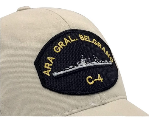 Imagen 5 de 5 de Gorra Ara General Belgrano C4 Islas Malvinas Bordada