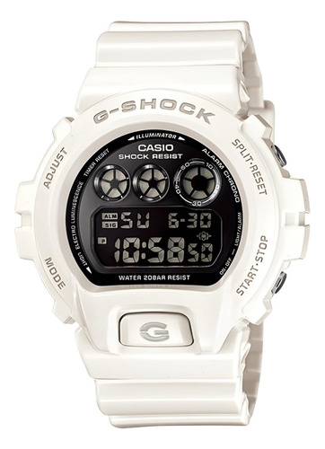 Reloj Casio G-shock Dw-6900nb-7 Cuerpo Blanco. Dig. Circuit