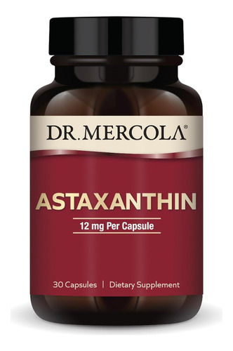 Astaxantina 12 Mg Dr. Mercola 30 Cápsulas