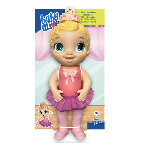 Imagen 2 de 3 de Baby Alive - Dulce Bailarina - Rosa - Cabello Rubio