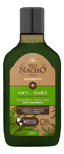 Tio Nacho Shampoo Anti Daño Aloe Vera 200ml | MercadoLibre