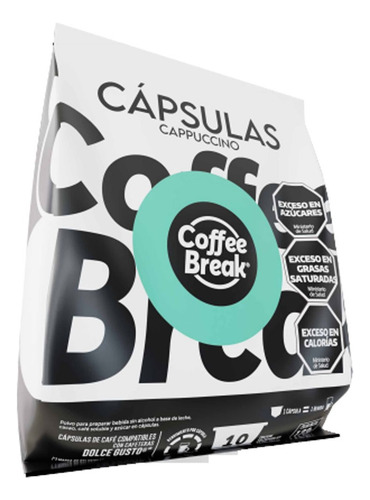 Coffee Break Capsulas Dolce Gusto Capuccino X 10 Unidad