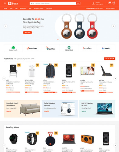 Theme Profesional De Worpress(tienda Virtual)