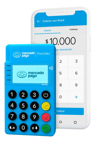 Maquina Pos Movil Mercado Pago Point Mini Incluye Cable