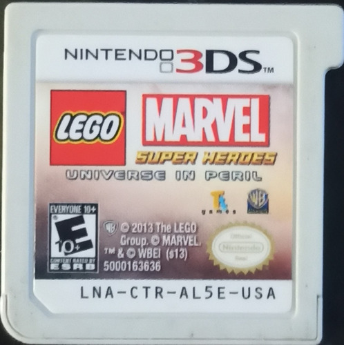 Lego Marvel Super Heroes 3ds