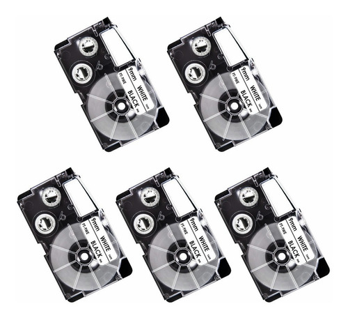 For Casio Label Tapes Xr-9we Xr 9we 9mm Cinta Para Impresora