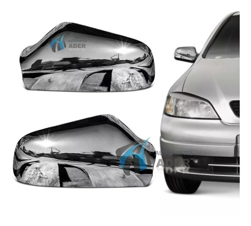 Kit X 2 Cubre Cacha De Espejo Cromada Chevrolet Astra 1999 2000 2001 2002 2003 2004 2005 2006 2007 2008 2009 2010 2011