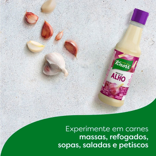 Molho De Alho Knorr 150ml - Embalagem Com 24 Unidades