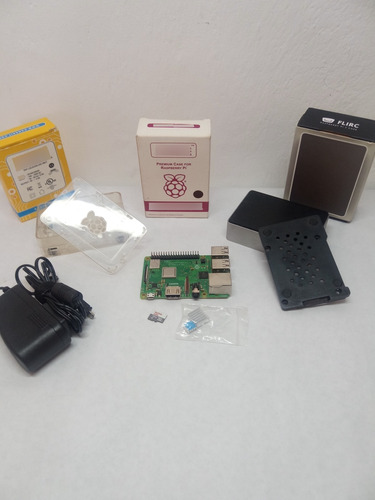 Raspberry Pi 3 B+ Más Carcasas Disipadores Y Fuente