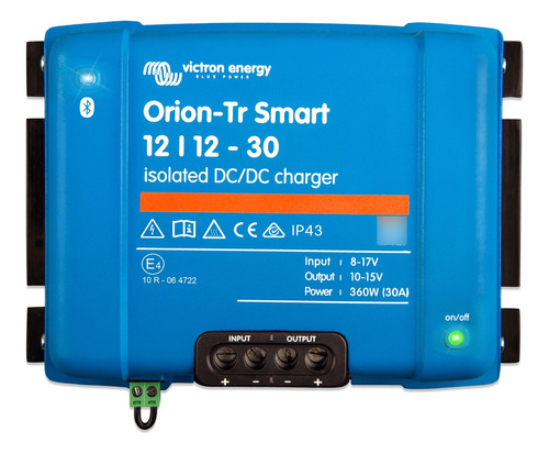 Cargador De Baterías Orion-tr Smart Aislado 30a 360w Victron