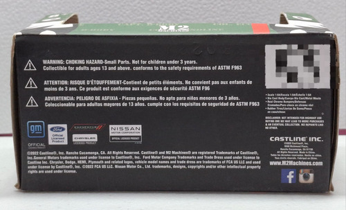 M2 Machines 1985 Chevrolet Camaro Iroc-z Maj. Iroc 85 1:64 Verde Musgo (Usado)