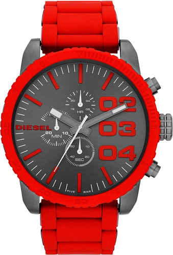 Reloj Diesel Con Cronografo Para Hombre Rojo