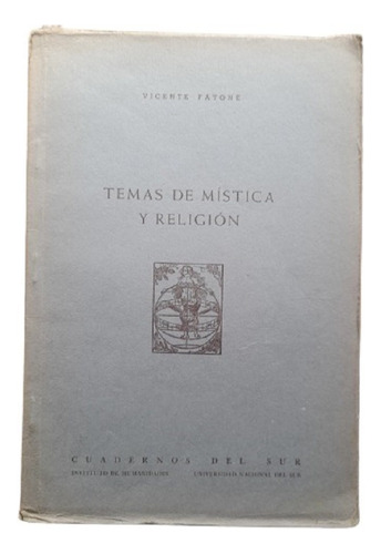 Temas De Mística Y Religión - Vicente Fatone