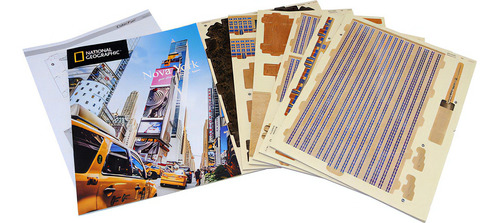 Livro Infantil - Nova York, Empire State Building: National, De Cubicfun Toys Industrial Co., Ltd.. Editora Editora Cubicfun, Capa Mole Em Português
