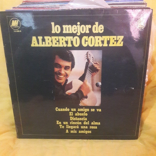 Vinilo Alberto Cortez Lo Mejor Rr M4