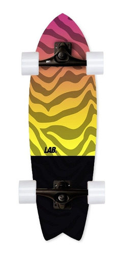 Surfskate Lab Completo Fishtail 75cm Swell Truck Tipo Cx