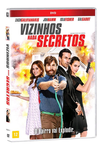 Vizinhos Nada Secretos - Dvd - Zach Galifianakis
