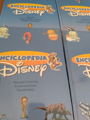 Enciclopedia Disney 8 Tomos Tapa Dura