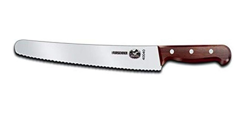 Victorinox 10  1/4-inch Wavy Edge Cuchillo De Pan, Mango