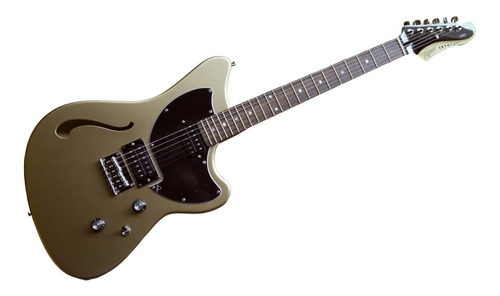 Guitarra Semi Acustica Tagima Jet Blues Gold Series Brasil