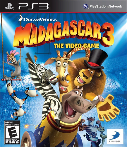 Madagascar 3 Ps3 Fisico Original