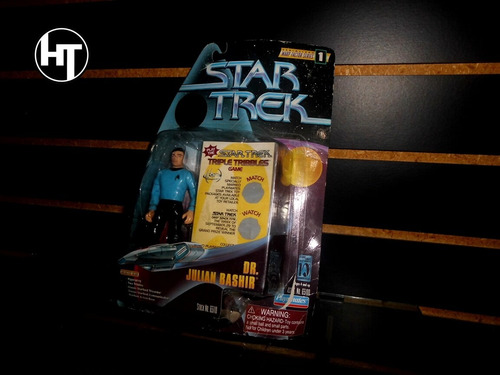 Star Trek, Dr. Julian Bashir, Figura, Playmates, Nuevo, 5 