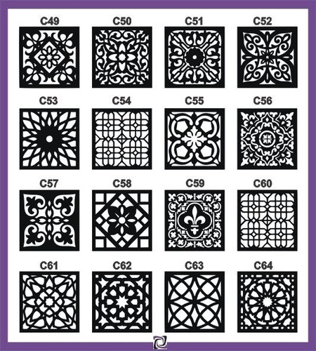 Imagem 5 de 8 de Kit 15 Placas Painel Vazado Decorativo Parede Cobogó Mdf 3mm