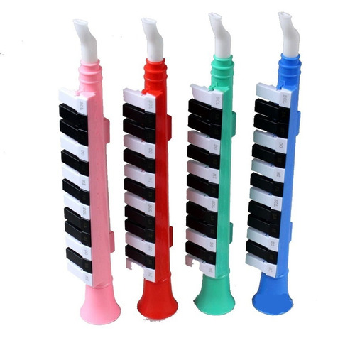 Combo 4 Melodicas Lazer 13 Tipo Clarinete Colores Envío Grat