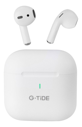 Fone De Ouvido Earphones G-tide L11, Wirelees Bluetooth Cor Branco